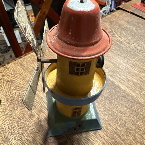 Antike blech windmühle - spur, 0