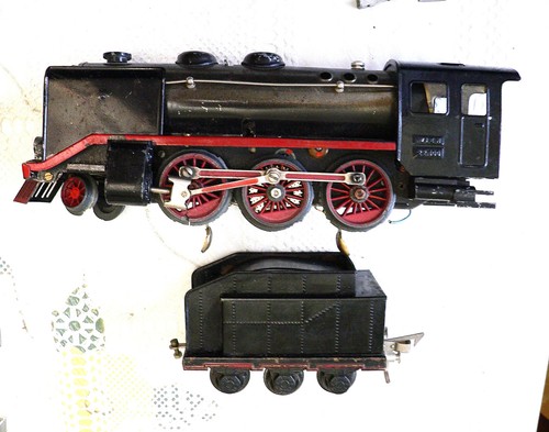 Elektro lokomotive mit tender - lokomotive,