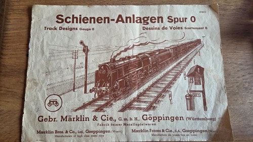 Märklin schienen anlagen - anlagen, heft