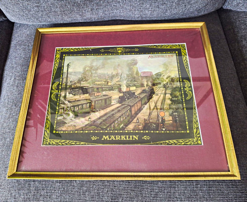 Märklin gerahmtes bild - gerahmtes,