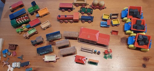 Holzeisenbahn set antik 1930 - antik,