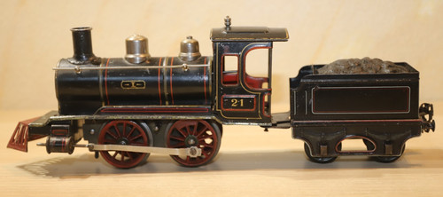 Märklin 1021 uhrwerklok - uhrwerklok, mit